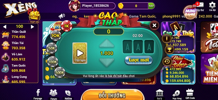 Cổng game nổ hũ Xèng Club là gì? Game nổ hũ Xèng Club có lừa đảo hay không?